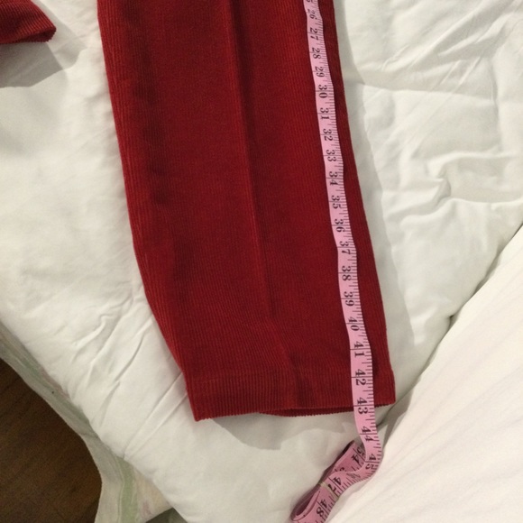 Brooks Brothers Flat Front Red Corduroy Pants 38 - Picture 13 of 14